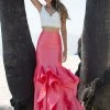Angela & Alison - 71066A Ruffled V-neck Trumpet Dress Formal Gowns 1 Angela & Alison - 71066A Ruffled V-neck Trumpet Dress Formal Gowns