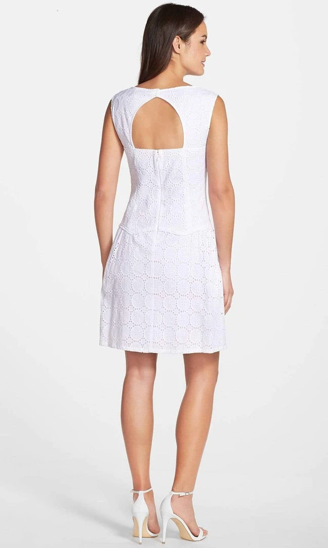 Cocktail Dresses Adrianna Papell - 12244340 Lace Bateau Neck A-Line Dress 4 Cocktail Dresses Adrianna Papell - 12244340 Lace Bateau Neck A-Line Dress