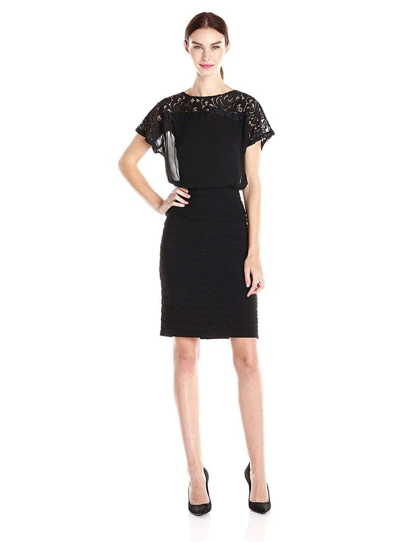 Adrianna Papell - 14249410 Illusion Jewel Sheath Dress 3 Adrianna Papell - 14249410 Illusion Jewel Sheath Dress