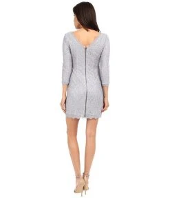 Cocktail Dresses Adrianna Papell - 41915770 Lace Quarter Sleeve Dress