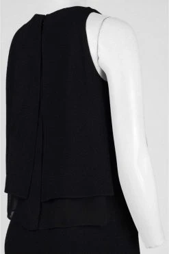 Adrianna Papell - AP1D100390 Sleeveless Halter Neck Sheath Dress Cocktail Dresses