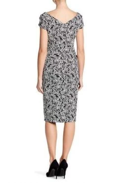 Adrianna Papell - AP1D101704 Floral Asymmetric Cocktail Dress Cocktail Dresses 5 Adrianna Papell - AP1D101704 Floral Asymmetric Cocktail Dress Cocktail Dresses