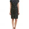 Adrianna Papell - AP1D102275 Polka Dot Jewel Cocktail Dress Cocktail Dresses