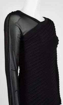 Adrianna Papell - AP1D103839 Long Sleeve Ribbed Fitted Dress 13 Adrianna Papell - AP1D103839 Long Sleeve Ribbed Fitted Dress