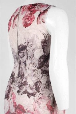 Adrianna Papell - AP1E200680 Sleeveless Floral Sheath Dress Cocktail Dresses