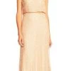 Adrianna Papell - AP1E201759 Sleeveless Popover Sequined Gown