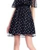 Adrianna Papell - AP1E203196 Polka Dot Square Neck A-line Dress