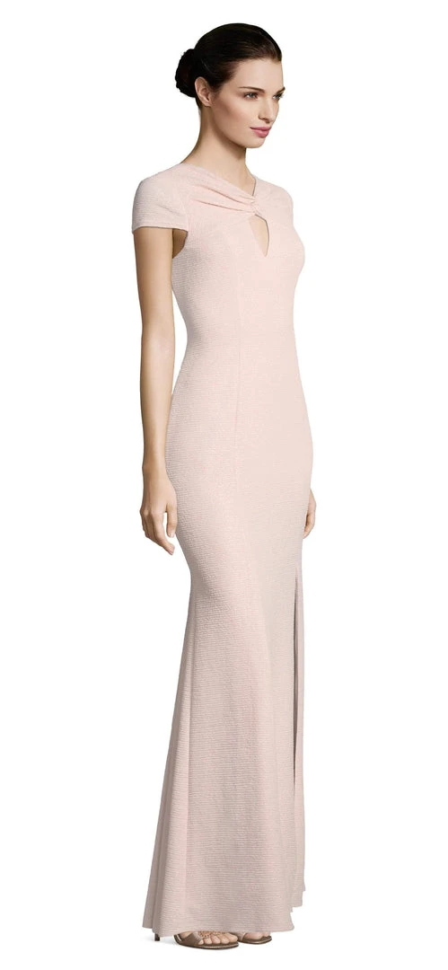 Adrianna Papell - AP1E203510 Crossed Front Keyhole Trumpet Dress Formal Gowns 4 Adrianna Papell - AP1E203510 Crossed Front Keyhole Trumpet Dress Formal Gowns