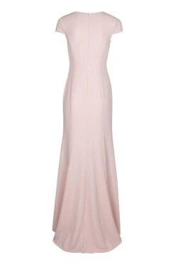 Adrianna Papell - AP1E203510 Crossed Front Keyhole Trumpet Dress Formal Gowns 14 Adrianna Papell - AP1E203510 Crossed Front Keyhole Trumpet Dress Formal Gowns