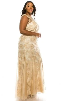 Formal Gowns Adrianna Papell - AP1E203566W Floral Evening Dress