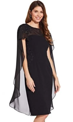 Cocktail Dresses Adrianna Papell - AP1E206417 Knee Length Beaded Soutache Dress 10 Cocktail Dresses Adrianna Papell - AP1E206417 Knee Length Beaded Soutache Dress