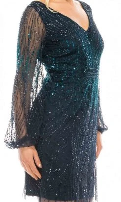 Adrianna Papell - AP1E206864 Beaded Cocktail Dress 13 Adrianna Papell - AP1E206864 Beaded Cocktail Dress