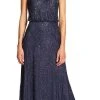 Adrianna Papell - Beaded Blouson Dress 91891180 Formal Gowns 1 Adrianna Papell - Beaded Blouson Dress 91891180 Formal Gowns