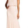 Formal Gowns Adrianna Papell - Beaded V-Neck Sheath Dress 91866700
