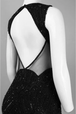 Cocktail Dresses Adrianna Papell - Beaded V-Neck Short Dress 41900230