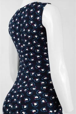 Adrianna Papell - Cross Pleated Dress 15247380