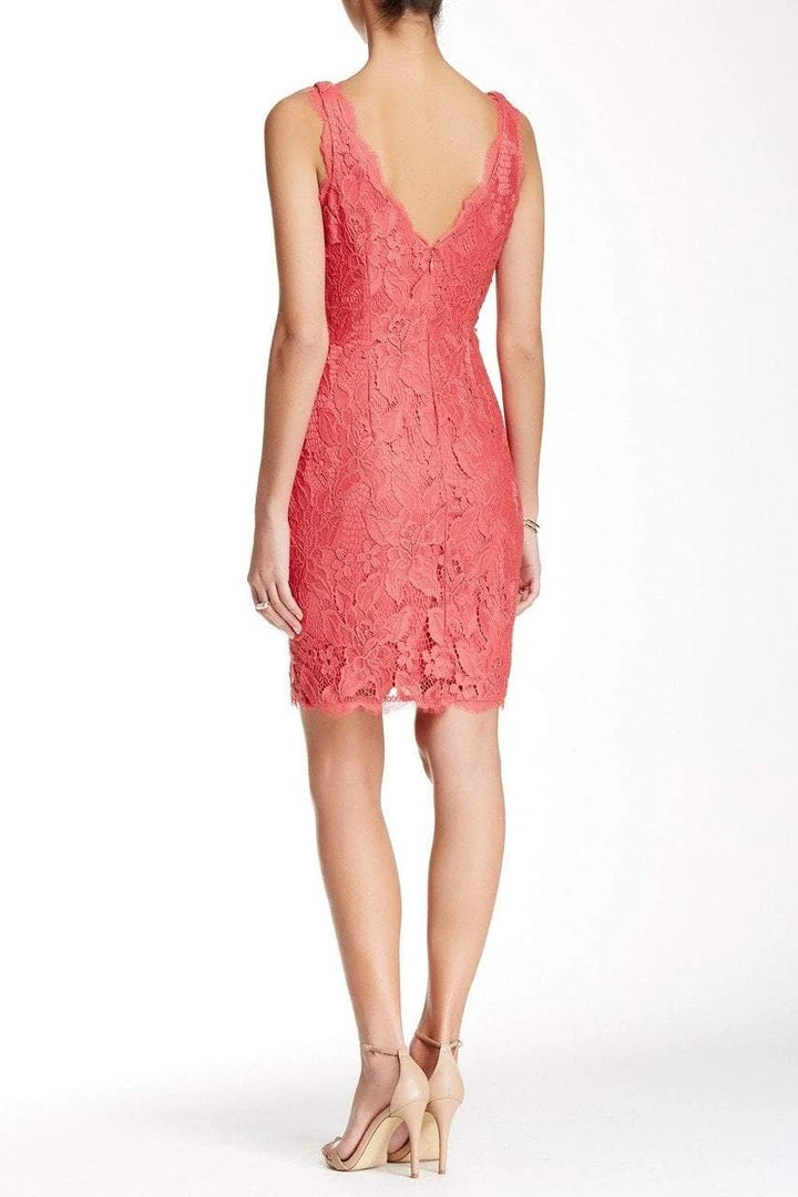 Cocktail Dresses Adrianna Papell - Floral Lace V-Neck Sleeveless Dress 41895500 4 Cocktail Dresses Adrianna Papell - Floral Lace V-Neck Sleeveless Dress 41895500