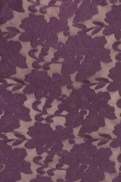 Adrianna Papell - Lace Bateau Sheath Dress AP1D100772 - 1 Pc Plum Wine In Size 8 Available 15 Adrianna Papell - Lace Bateau Sheath Dress AP1D100772 - 1 Pc Plum Wine In Size 8 Available