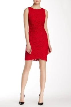 Adrianna Papell - Lace Bodycon Dress 16263360 Cocktail Dresses