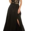 Adrianna Papell - MN2E200991 Two-Piece Halter Dress Formal Gowns