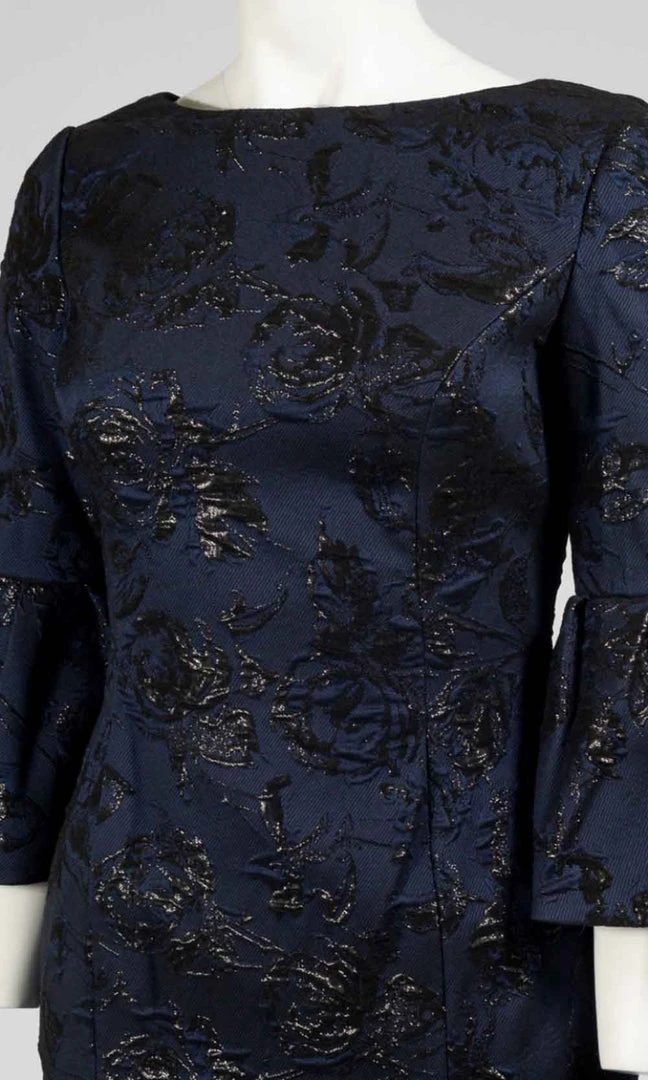 Cocktail Dresses Adrianna Papell - MN2E203554 Bell Sleeve Short Dress 6 Cocktail Dresses Adrianna Papell - MN2E203554 Bell Sleeve Short Dress