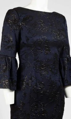 Cocktail Dresses Adrianna Papell - MN2E203554 Bell Sleeve Short Dress 12 Cocktail Dresses Adrianna Papell - MN2E203554 Bell Sleeve Short Dress