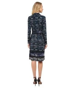 Cocktail Dresses Adrianna Papell - Printed V-Neck Dress 15246570