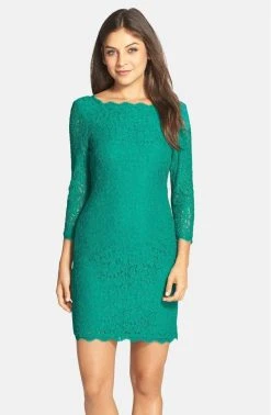 Adrianna Papell - Quarter Length Sleeve Lace Dress 41864780 Cocktail Dresses 30 Adrianna Papell - Quarter Length Sleeve Lace Dress 41864780 Cocktail Dresses