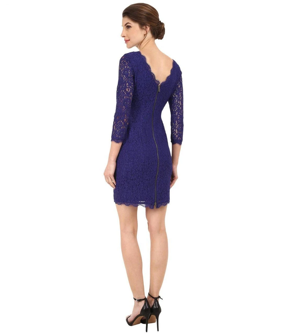 Adrianna Papell - Quarter Length Sleeve Lace Dress 41864780 Cocktail Dresses 12 Adrianna Papell - Quarter Length Sleeve Lace Dress 41864780 Cocktail Dresses