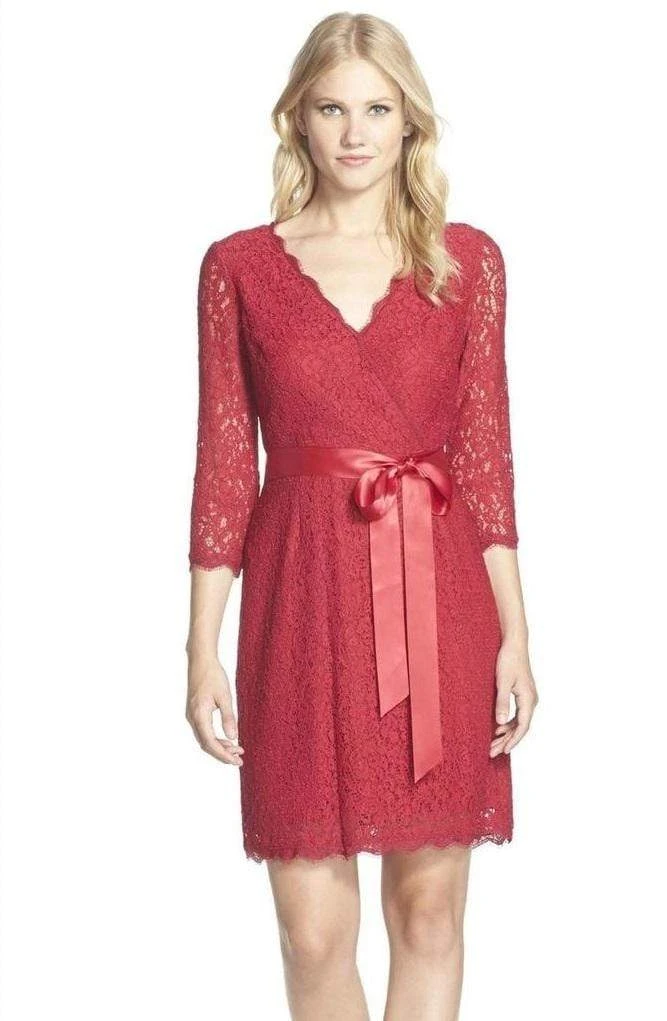 Cocktail Dresses Adrianna Papell - Quarter Length Sleeves Lace Short Dress 41910400 7 Cocktail Dresses Adrianna Papell - Quarter Length Sleeves Lace Short Dress 41910400