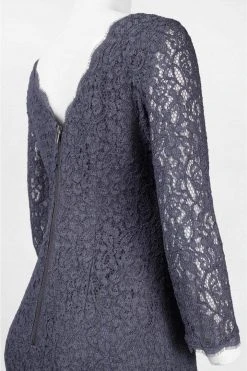 Formal Gowns Adrianna Papell - Quarter Sleeve Lace Dress 91880500