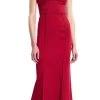 Adrianna Papell - Satin Sheath Dress 81909150 2 Adrianna Papell - Satin Sheath Dress 81909150