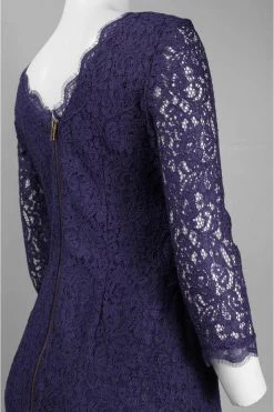 Adrianna Papell - Scalloped Lace Dress 41864782 Cocktail Dresses