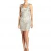 Adrianna Papell - Scalloped Sequins Dress 41912200 Cocktail Dresses
