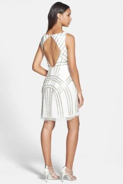 Adrianna Papell - Sleeveless Beaded Cocktail Dress 41891430 7 Adrianna Papell - Sleeveless Beaded Cocktail Dress 41891430