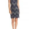 Cocktail Dresses Adrianna Papell - Square Cocktail Dress 41925240