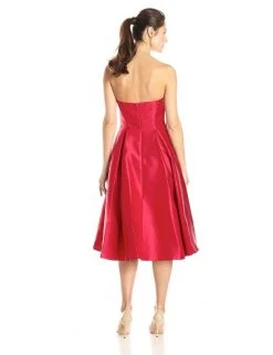Adrianna Papell - Strapless Tea Length Dress 41912150 Cocktail Dresses