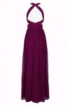 Formal Gowns Aidan Mattox - 54456770 Plunging Cutout A-Line Flowing Silk Dress 8 Formal Gowns Aidan Mattox - 54456770 Plunging Cutout A-Line Flowing Silk Dress