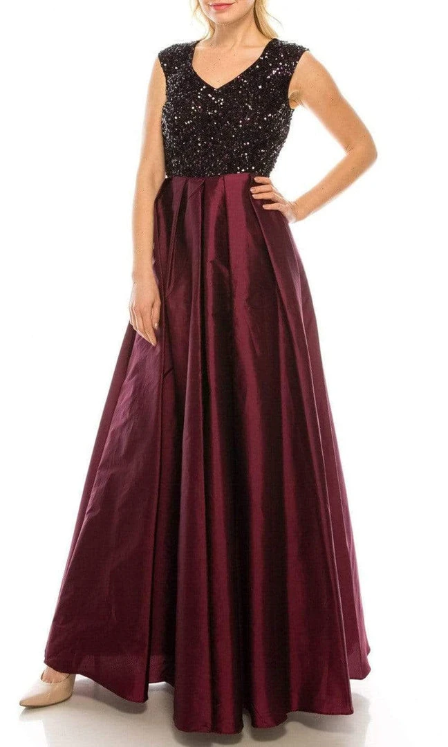 Formal Gowns Aidan Mattox - 54465580 Sequined Pleated A-Line Dress 3 Formal Gowns Aidan Mattox - 54465580 Sequined Pleated A-Line Dress