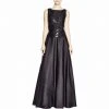 Aidan Mattox - 54466000 Sequined Lace Bodice Popover Chiffon Dress Formal Gowns