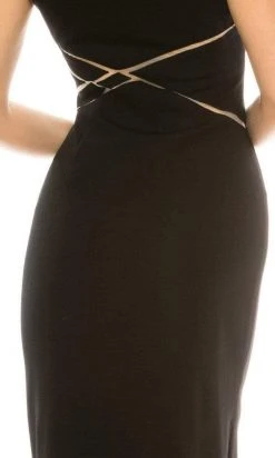 Formal Gowns Aidan Mattox - 54469740 Asymmetrical Sheath Dress With Slit