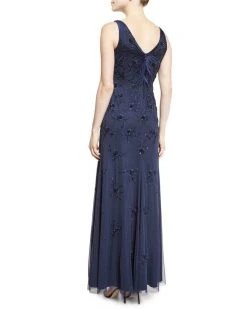 Aidan Mattox - 54473280 Embroidered Beaded Gown