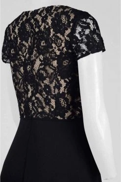 Formal Gowns Aidan Mattox - Aidan By MN1E200675 Lace V-neck Chiffon A-line Dress 8 Formal Gowns Aidan Mattox - Aidan By MN1E200675 Lace V-neck Chiffon A-line Dress