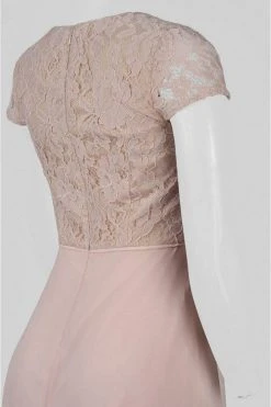 Formal Gowns Aidan Mattox - Aidan By MN1E200675 Lace V-neck Chiffon A-line Dress 9 Formal Gowns Aidan Mattox - Aidan By MN1E200675 Lace V-neck Chiffon A-line Dress