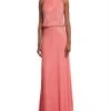 Aidan Mattox - Beaded Halter Neck Dress 54470000 In Sherbert - 1 Pc Sherbert In Size 14 Available 1 Aidan Mattox - Beaded Halter Neck Dress 54470000 In Sherbert - 1 Pc Sherbert In Size 14 Available