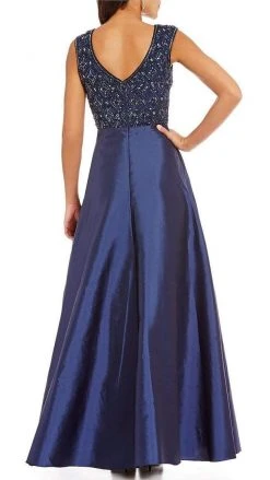 Aidan Mattox - Embellished Bateau Neckline Long Dress 54471390 Formal Gowns