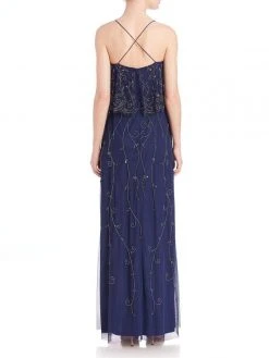 Aidan Mattox - Embellished Long Dress 251706250 Formal Gowns
