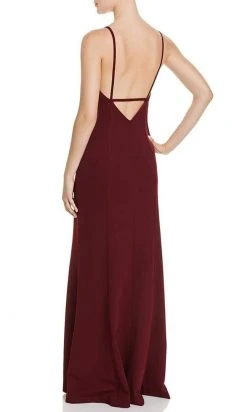 Formal Gowns Aidan Mattox - MD1E200798 Scoop Keyhole Crepe Dress 6 Formal Gowns Aidan Mattox - MD1E200798 Scoop Keyhole Crepe Dress