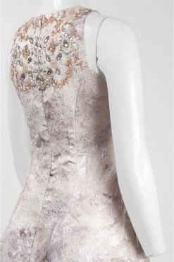 Cocktail Dresses Aidan Mattox - MD1E200972 Halter Neck Embellished High Low Dress