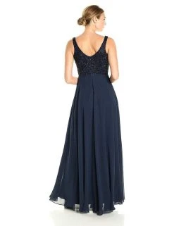 Aidan Mattox - MD1E201185 Embellished Caped Scoop Neck A-Line Gown 17 Aidan Mattox - MD1E201185 Embellished Caped Scoop Neck A-Line Gown
